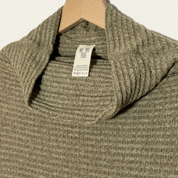 Free People x We The Free Kitty Thermal Tunic Top - Picture 7 of 8